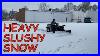 Warn Provantage Plow On A Polaris Sportsman 500
